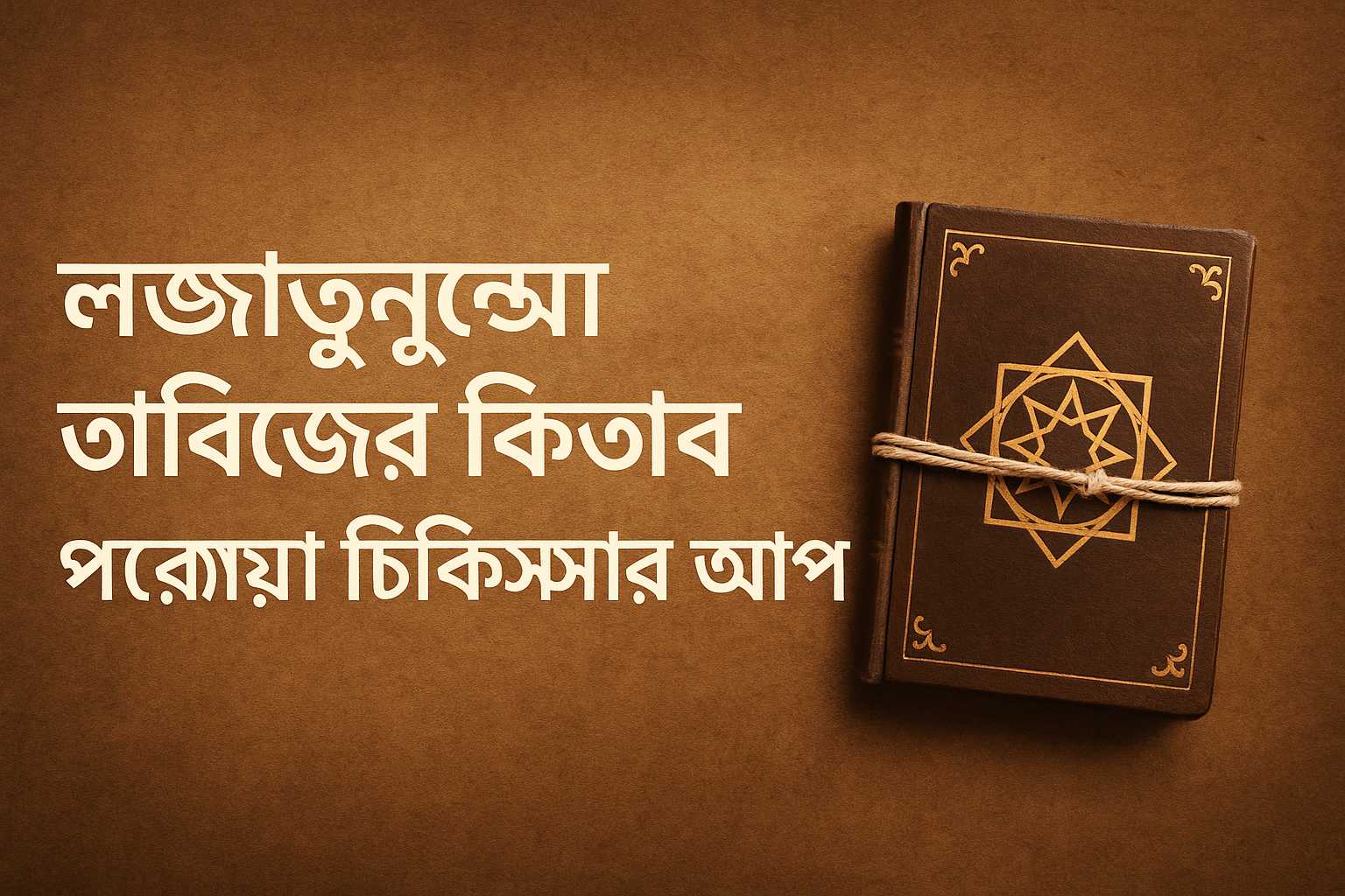 Book of Lajjatunnesa Tabij, লজ্জাতুন্নেছা তাবিজের কিতাব