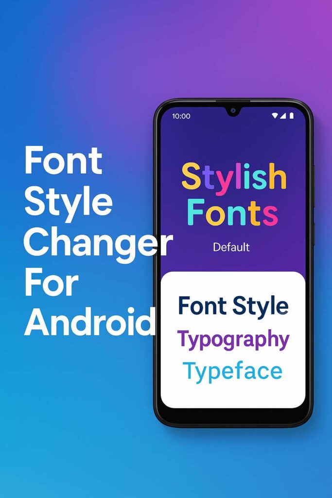Font Style Changer For Android