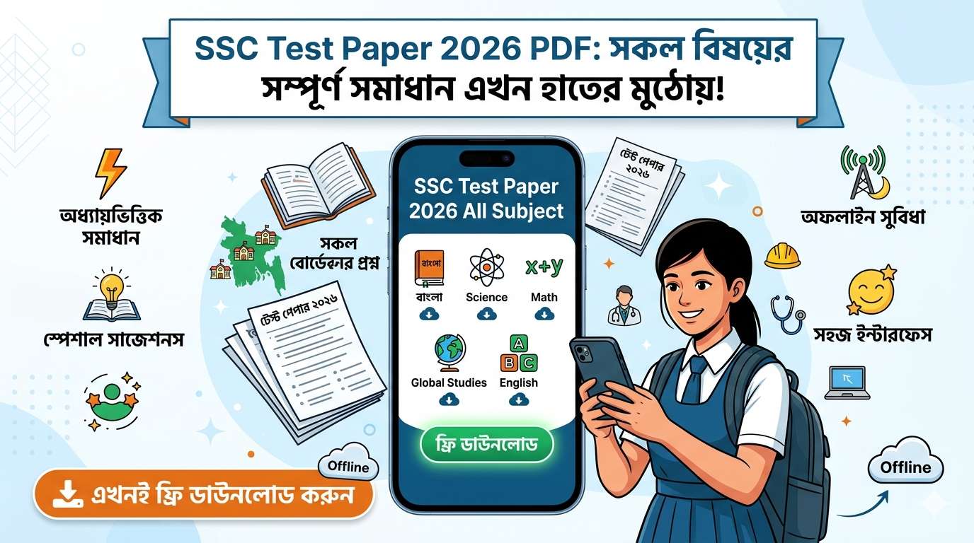 SSC Test Paper 2026 PDF Download