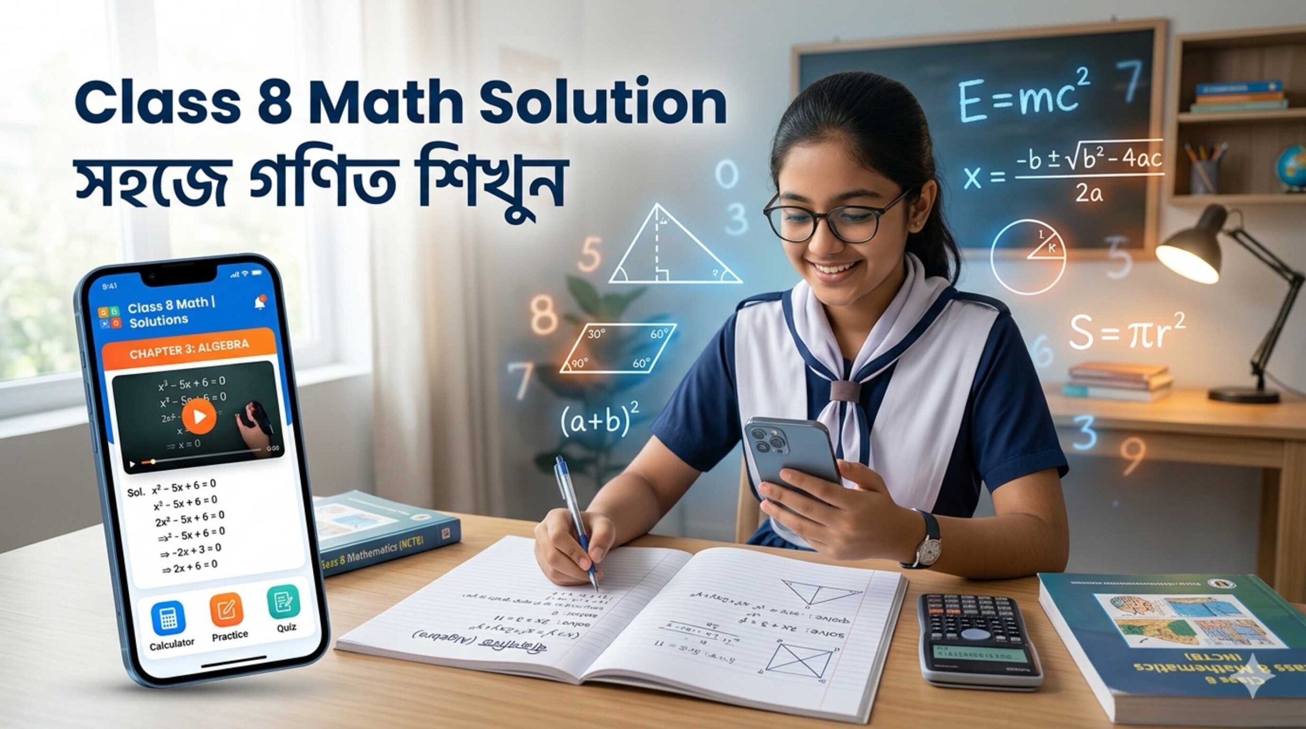 Class 8 Guide 2026 Study App — সকল বিষয়ের সমাধান