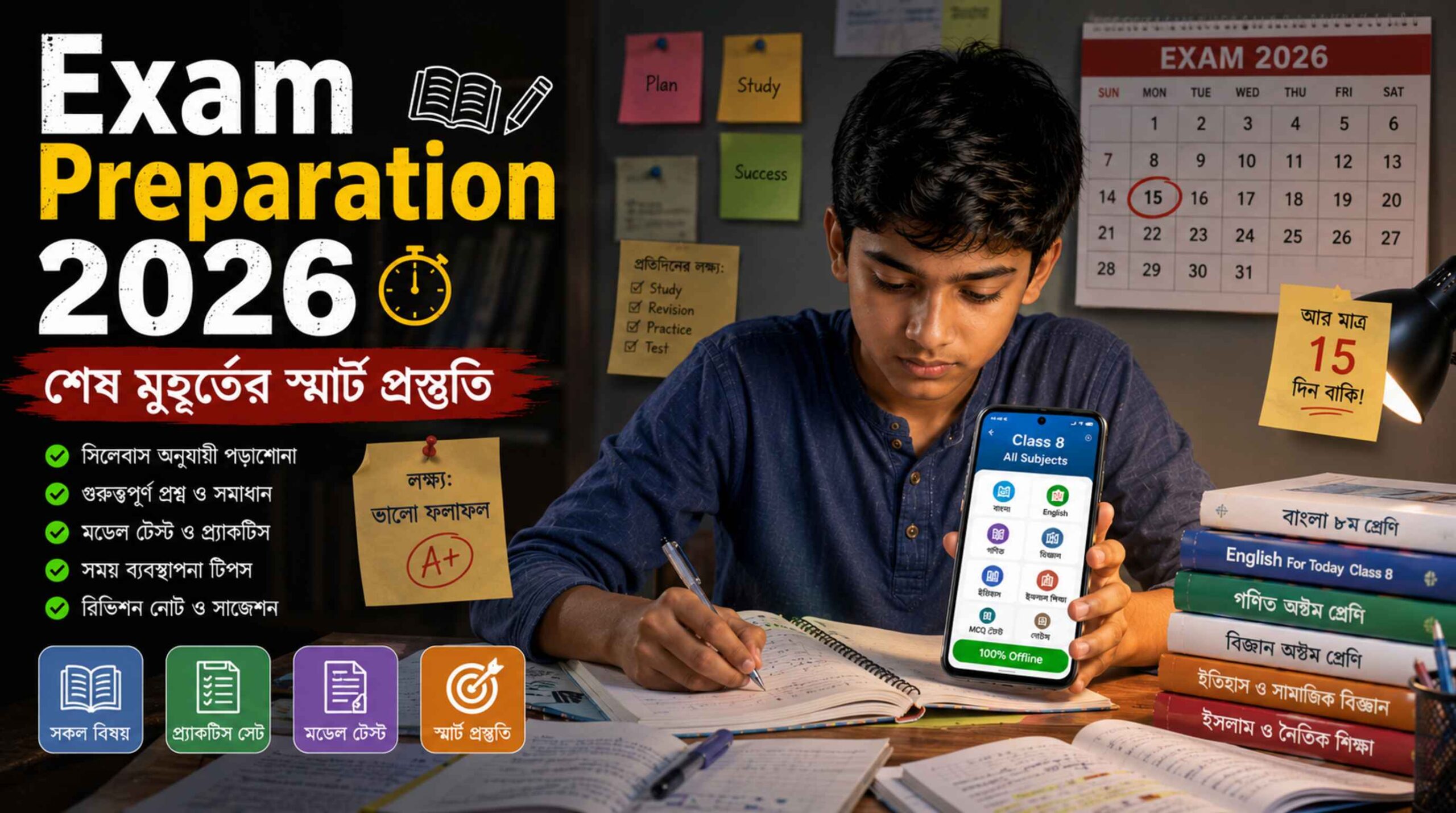 Class 8 Guide 2026 Study App Bangladesh
