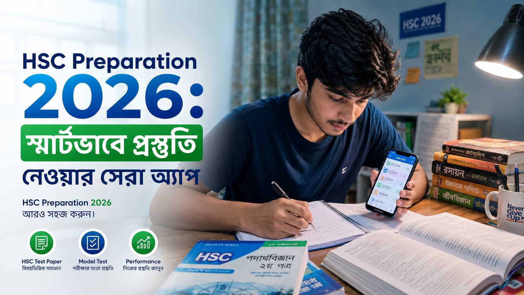 HSC Test Paper 2026 Study App — বাংলাদেশের সেরা HSC প্রস্তুতি অ্যাপ