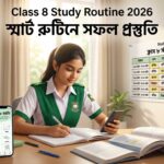 ক্লাস ৮ স্টাডি রুটিন ২০২৬