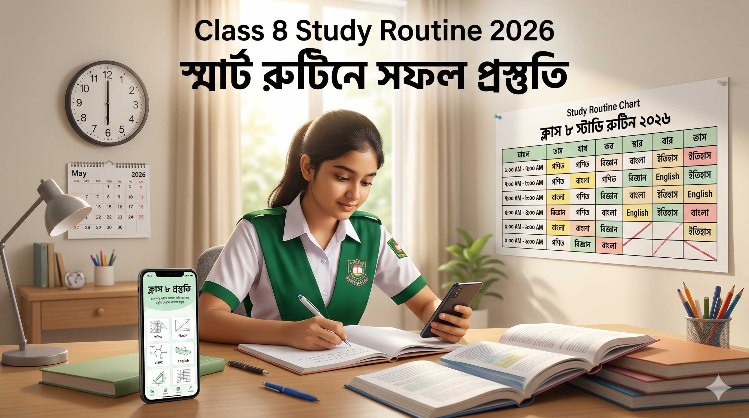 Class 8 Guide 2026 Study App Bangladesh