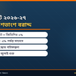 শিক্ষা বাজেট ২০২৬-২৭: জিডিপির ২ শতাংশ বরাদ্দ, প্রধানমন্ত্রীর ৫ শতাংশ প্রতিশ্রুতি
